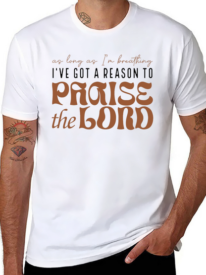 Camiseta Negra Cristiana: Alabanza al Señor