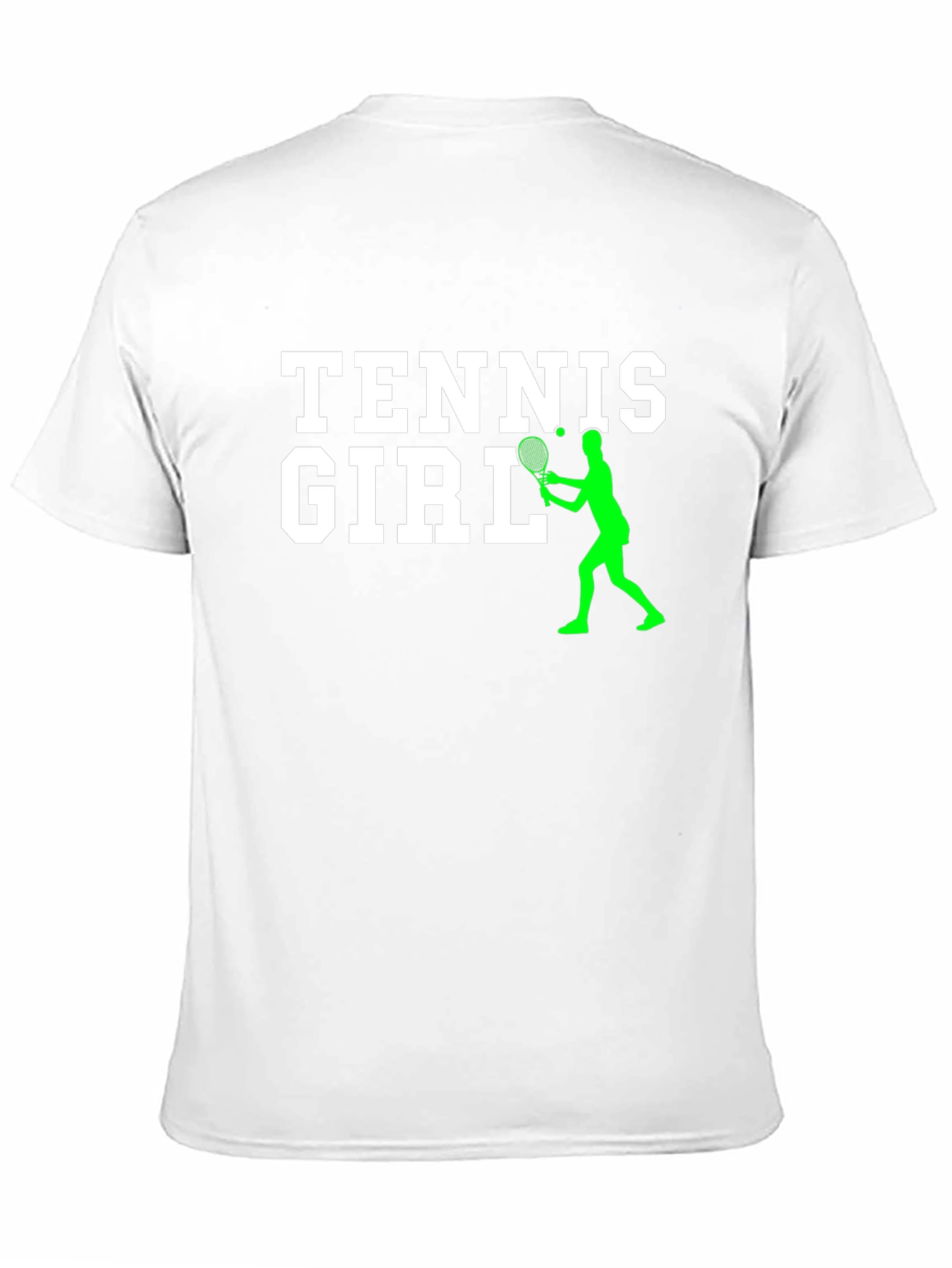Camiseta Negra Tennis Girl