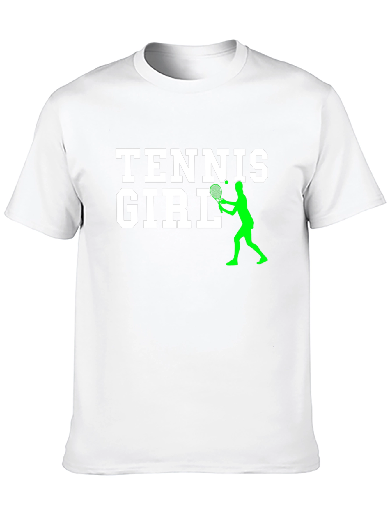 Camiseta Negra Tennis Girl