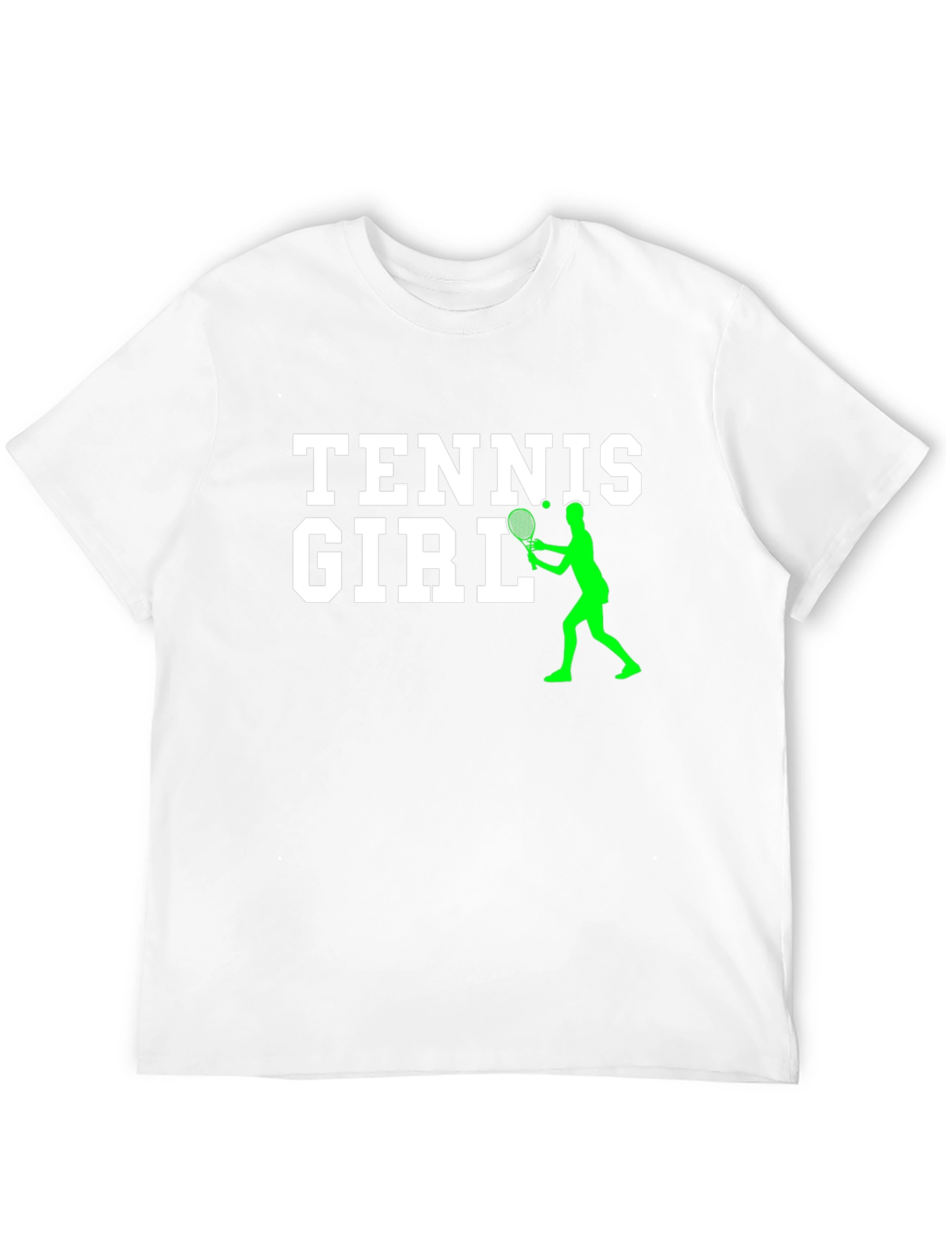 Camiseta Negra Tennis Girl
