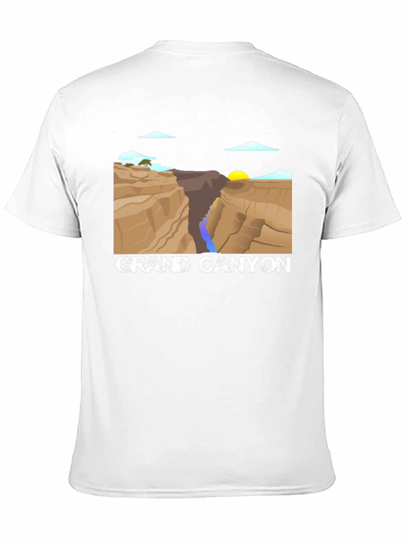 Camiseta Negra: Grand Canyon