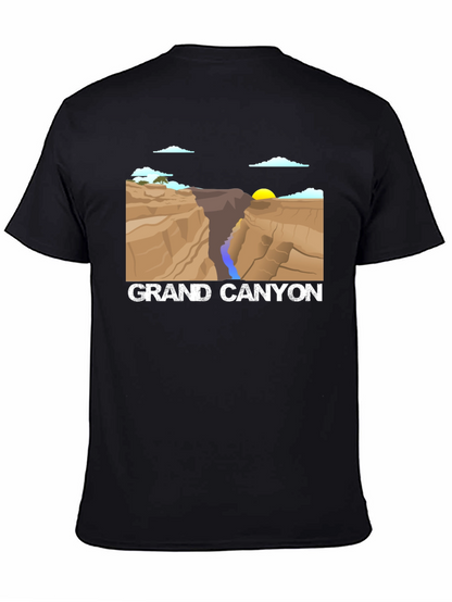 Camiseta Negra: Grand Canyon