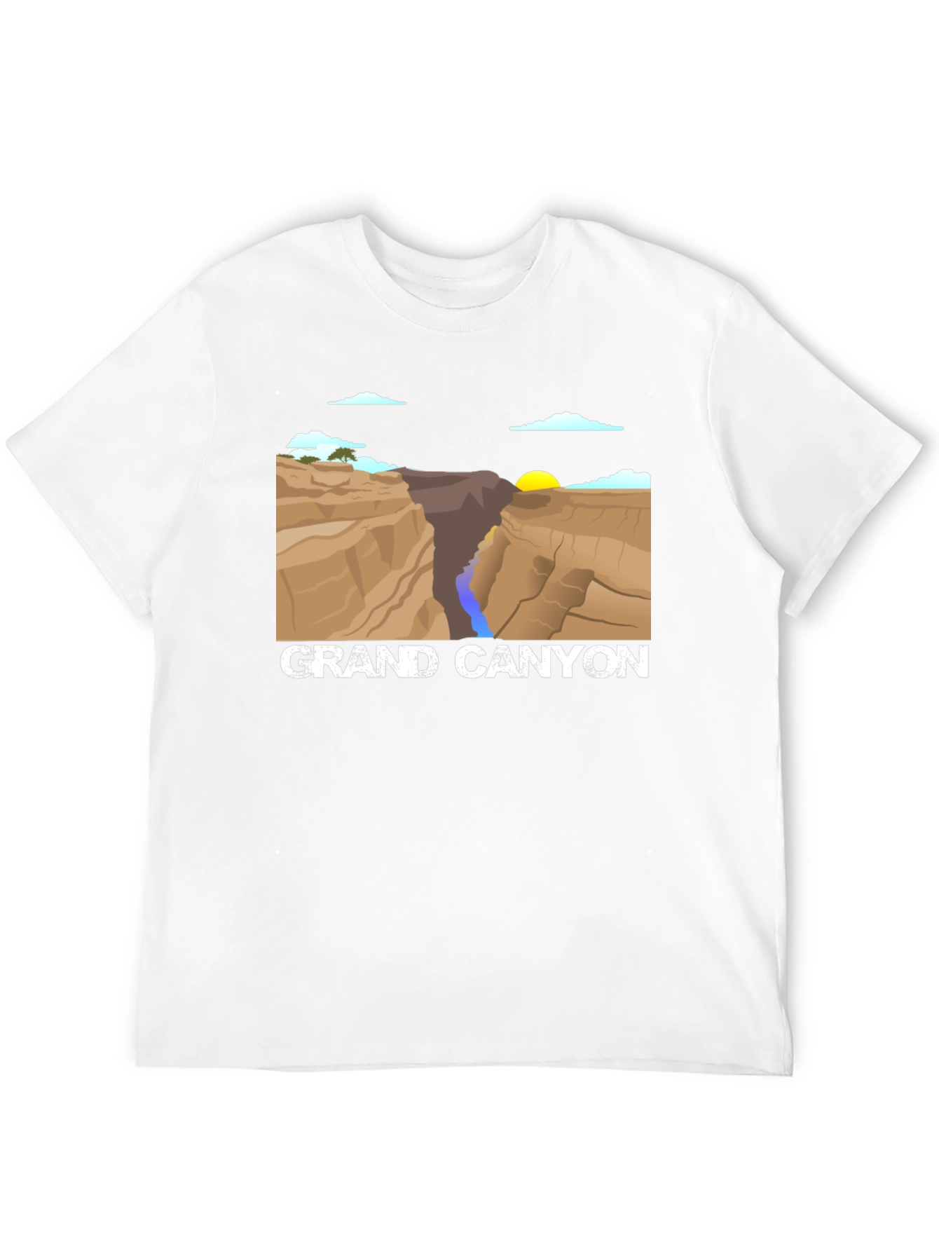 Camiseta Negra: Grand Canyon