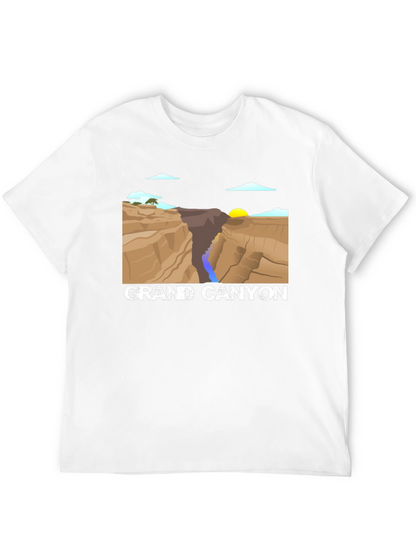 Camiseta Negra: Grand Canyon
