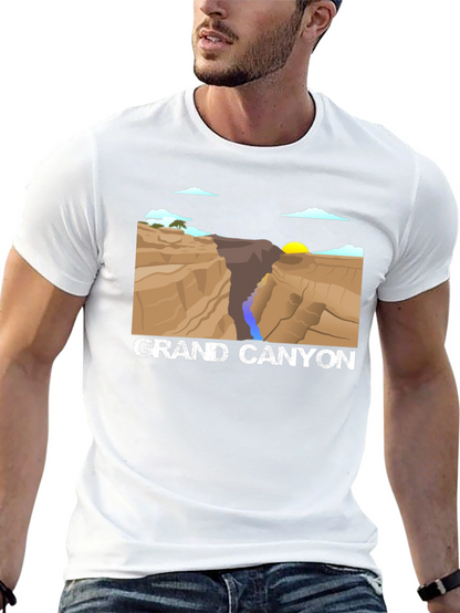 Camiseta Negra: Grand Canyon