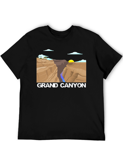 Camiseta Negra: Grand Canyon