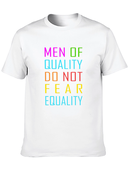 Camiseta Negra Hombres de Calidad