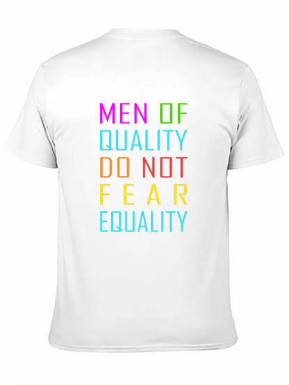 Camiseta Negra Hombres de Calidad