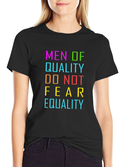 Camiseta Negra Hombres de Calidad