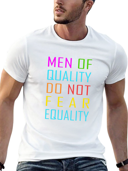 Camiseta Negra Hombres de Calidad