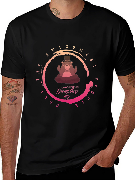 Camiseta Negra Groundhog Day