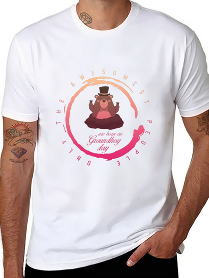 Camiseta Negra Groundhog Day