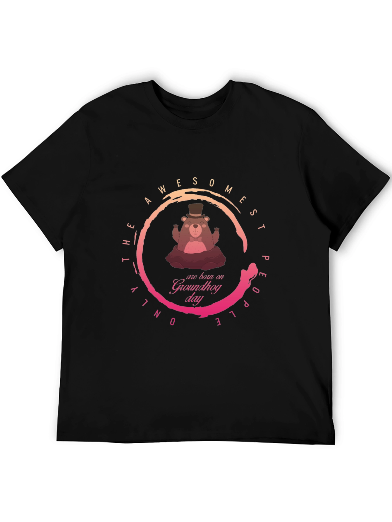 Camiseta Negra Groundhog Day