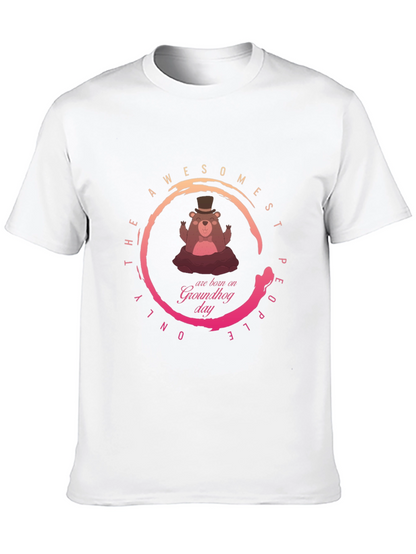 Camiseta Negra Groundhog Day