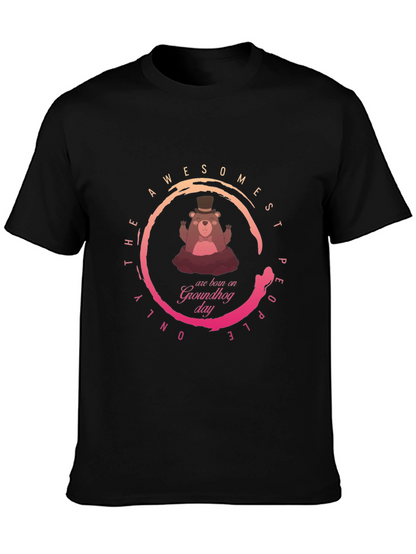 Camiseta Negra Groundhog Day
