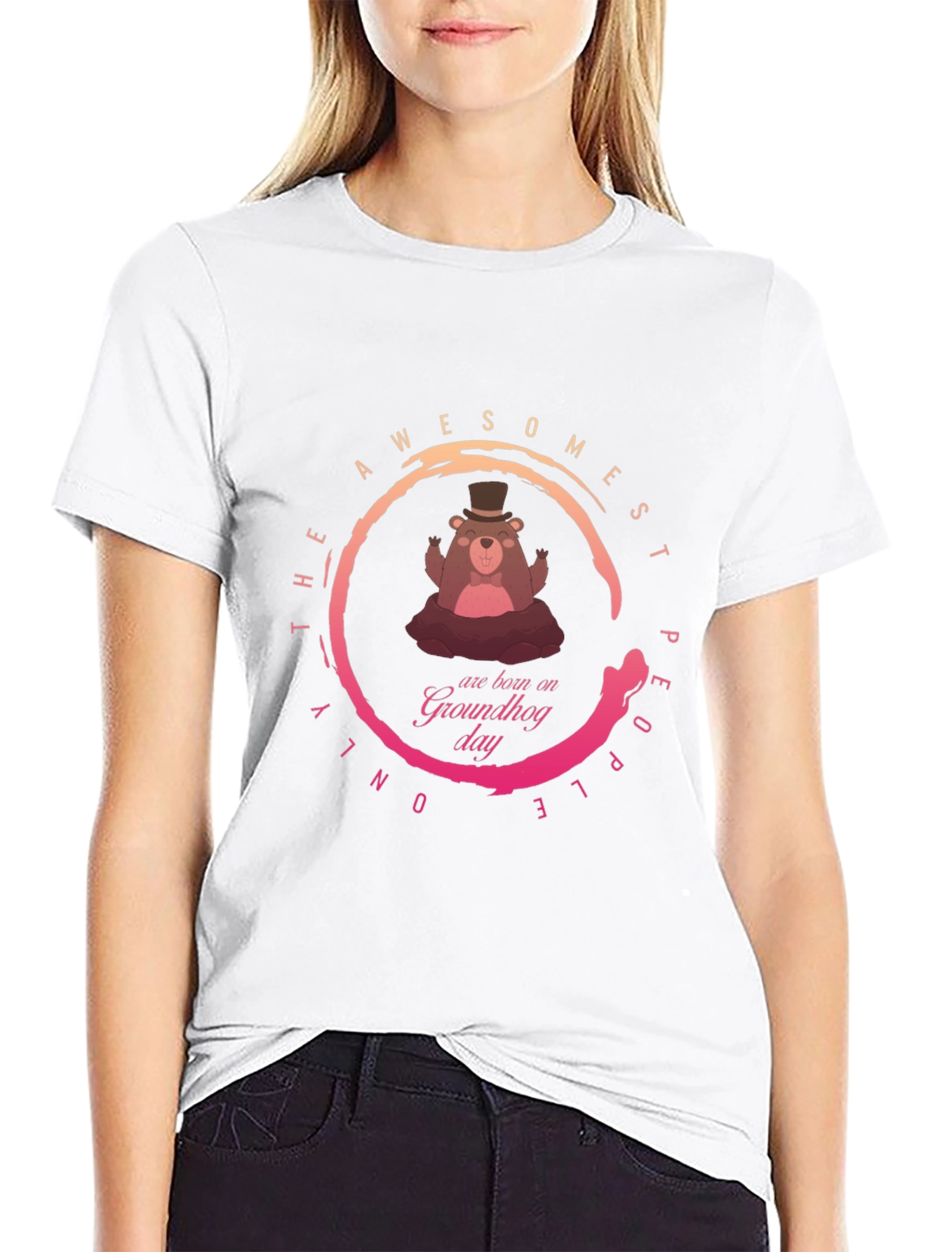 Camiseta Negra Groundhog Day