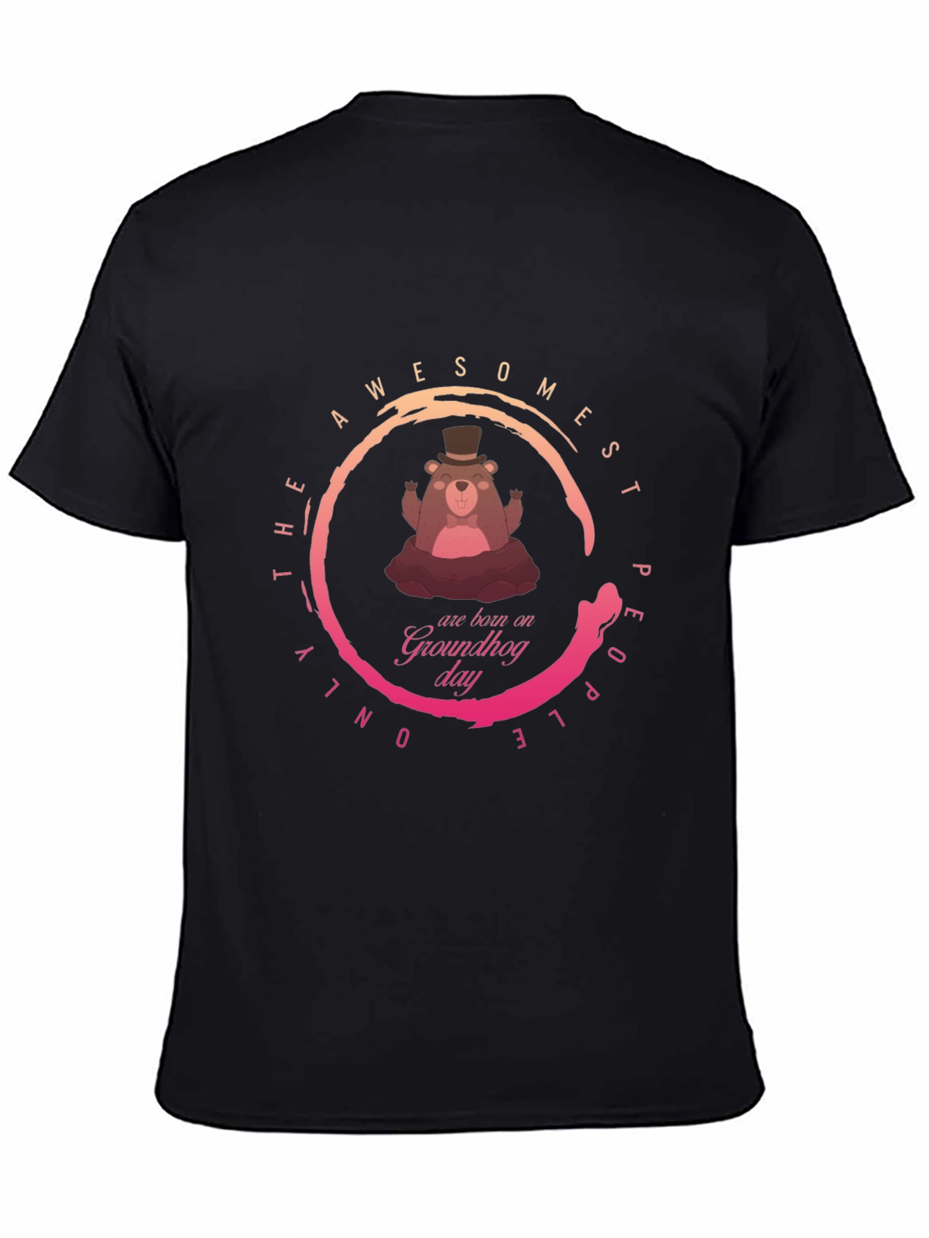 Camiseta Negra Groundhog Day