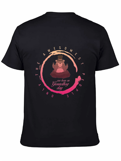 Camiseta Negra Groundhog Day