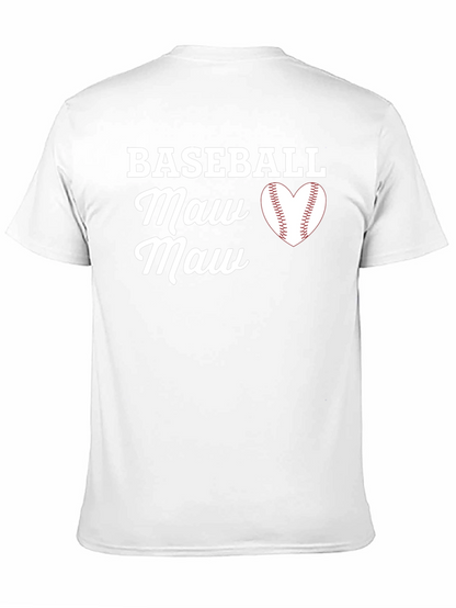 Camiseta Negra Baseball Maw Maw