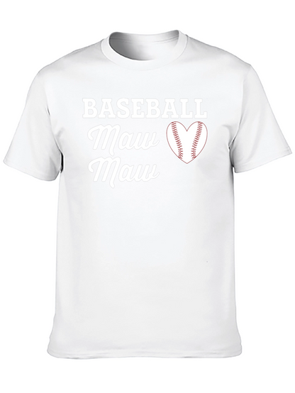Camiseta Negra Baseball Maw Maw