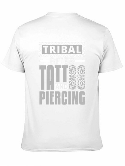 Camiseta Negra Unisex Tribal Rites Tattoo & Piercing