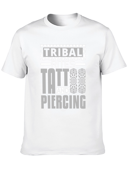 Camiseta Negra Unisex Tribal Rites Tattoo & Piercing