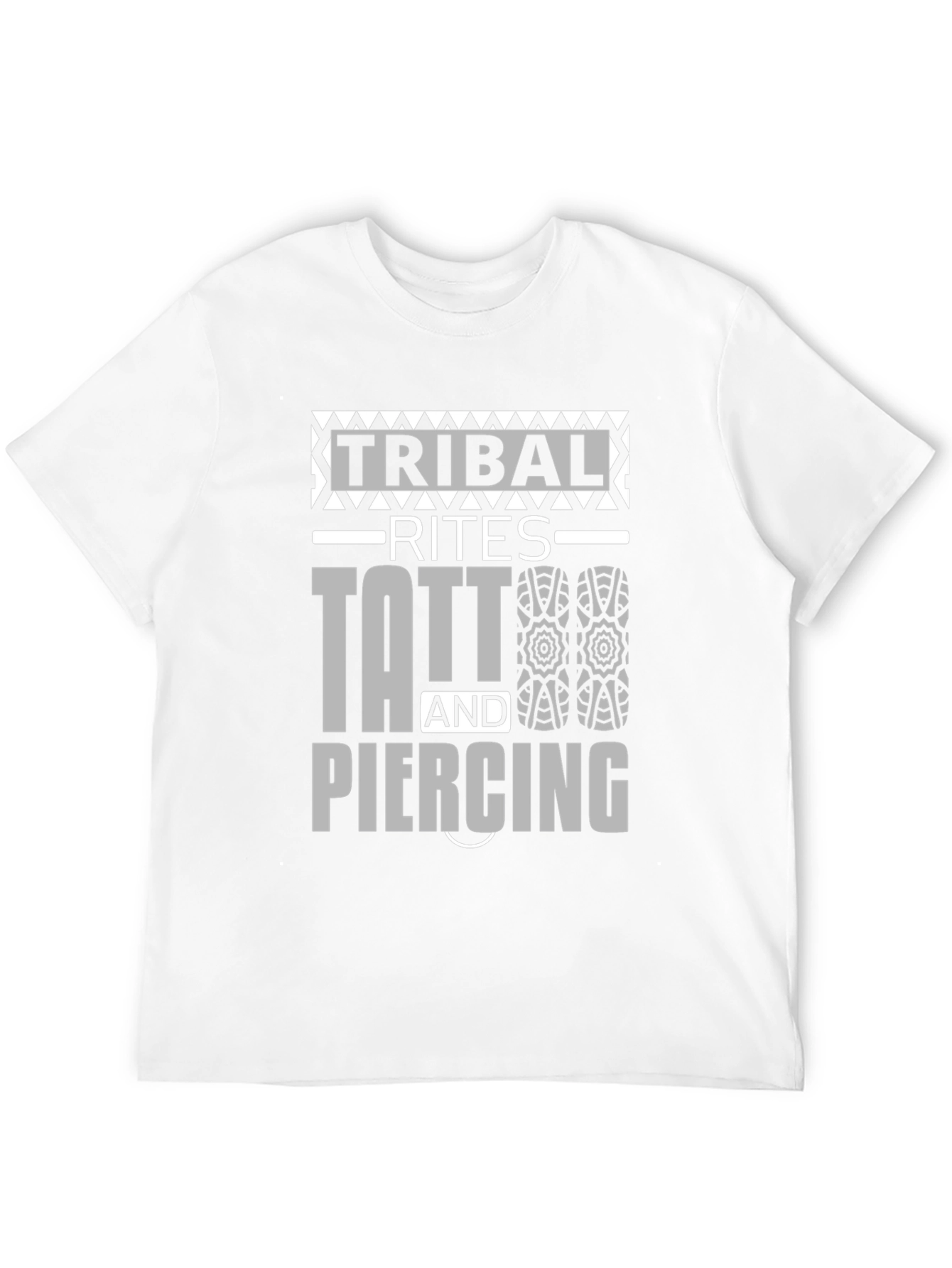 Camiseta Negra Unisex Tribal Rites Tattoo & Piercing