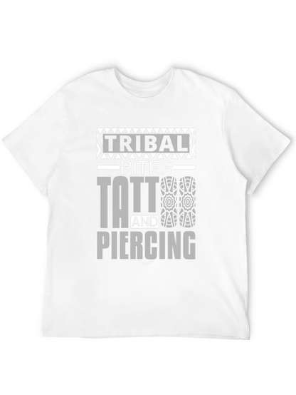 Camiseta Negra Unisex Tribal Rites Tattoo & Piercing