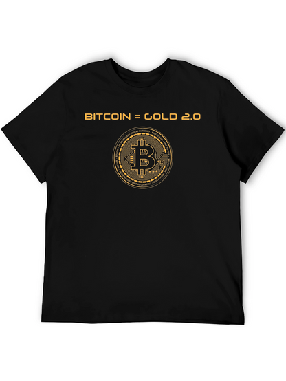 Camiseta Bitcoin = Oro 2.0