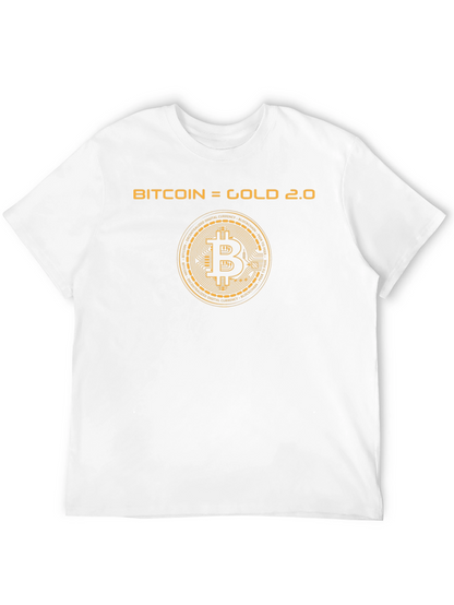 Camiseta Bitcoin = Oro 2.0