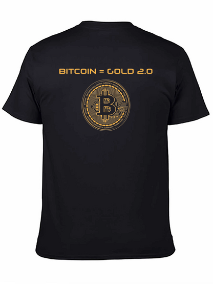Camiseta Bitcoin = Oro 2.0