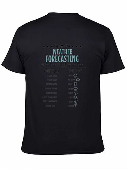 Camiseta Humorística Pronóstico del Tiempo