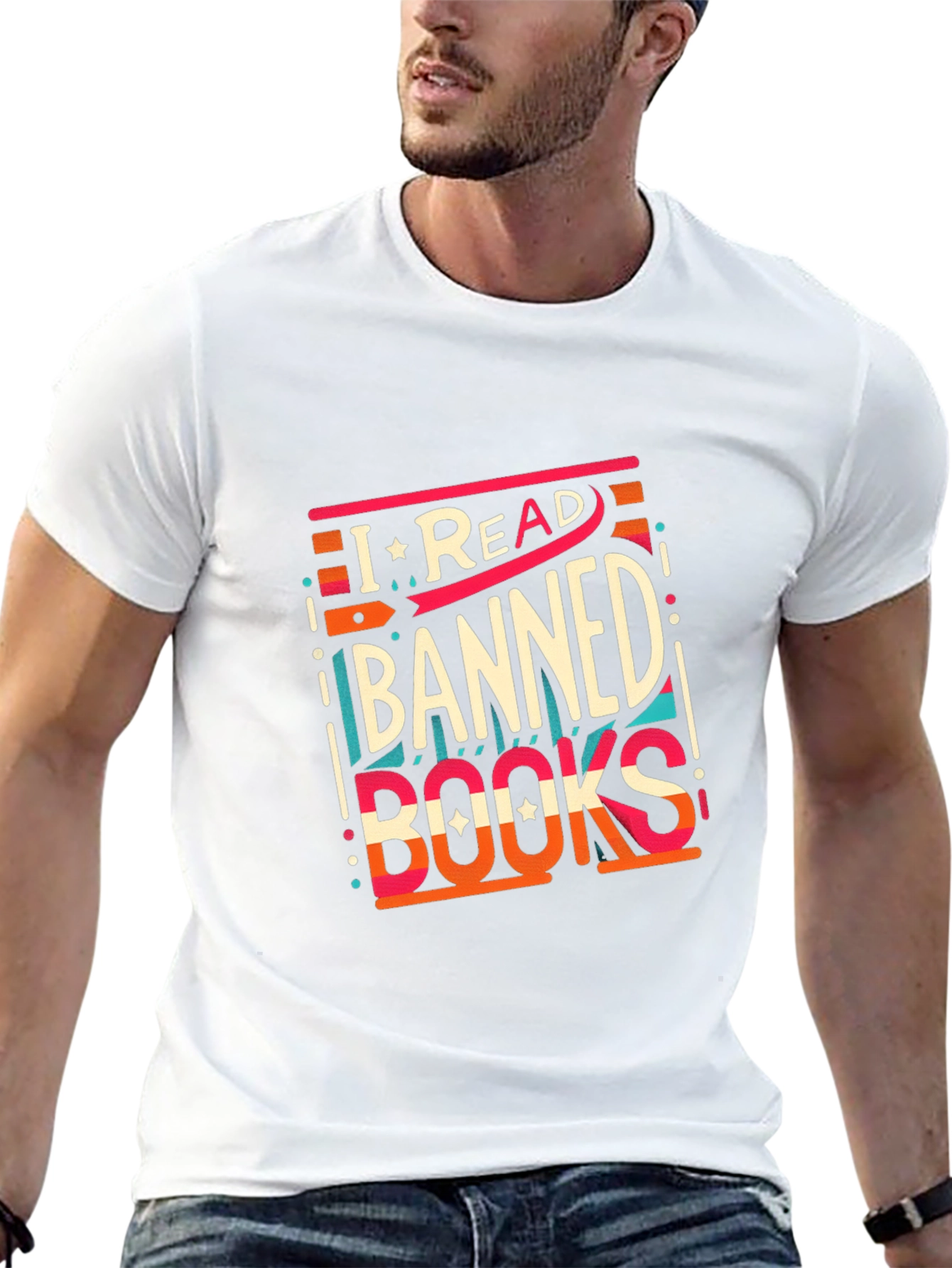 Camiseta Negra: ¡Yo Leo Libros Prohibidos!