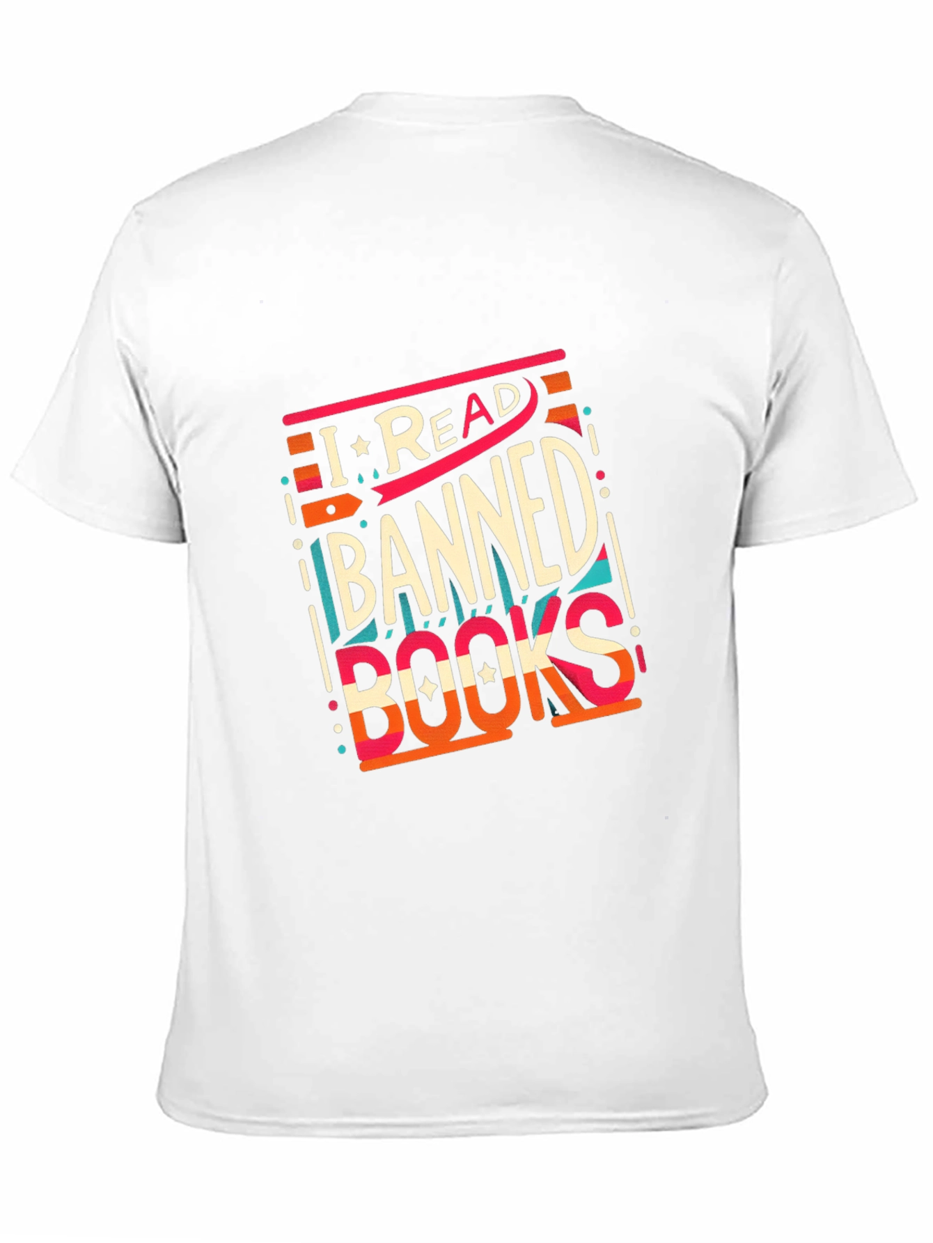 Camiseta Negra: ¡Yo Leo Libros Prohibidos!