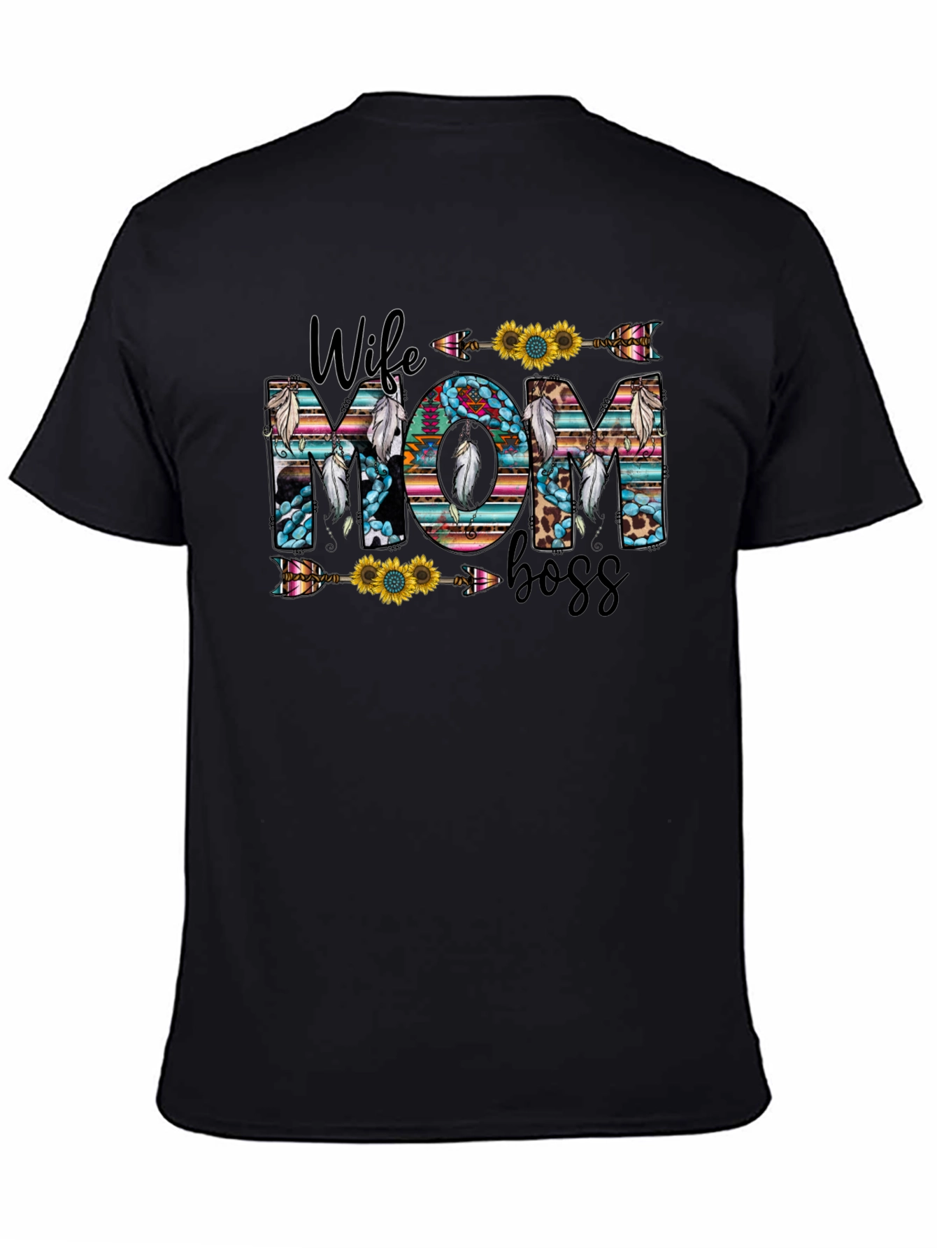 Camiseta Mujer Maravilla: Esposa Mamá y Jefa