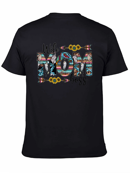 Camiseta Mujer Maravilla: Esposa Mamá y Jefa
