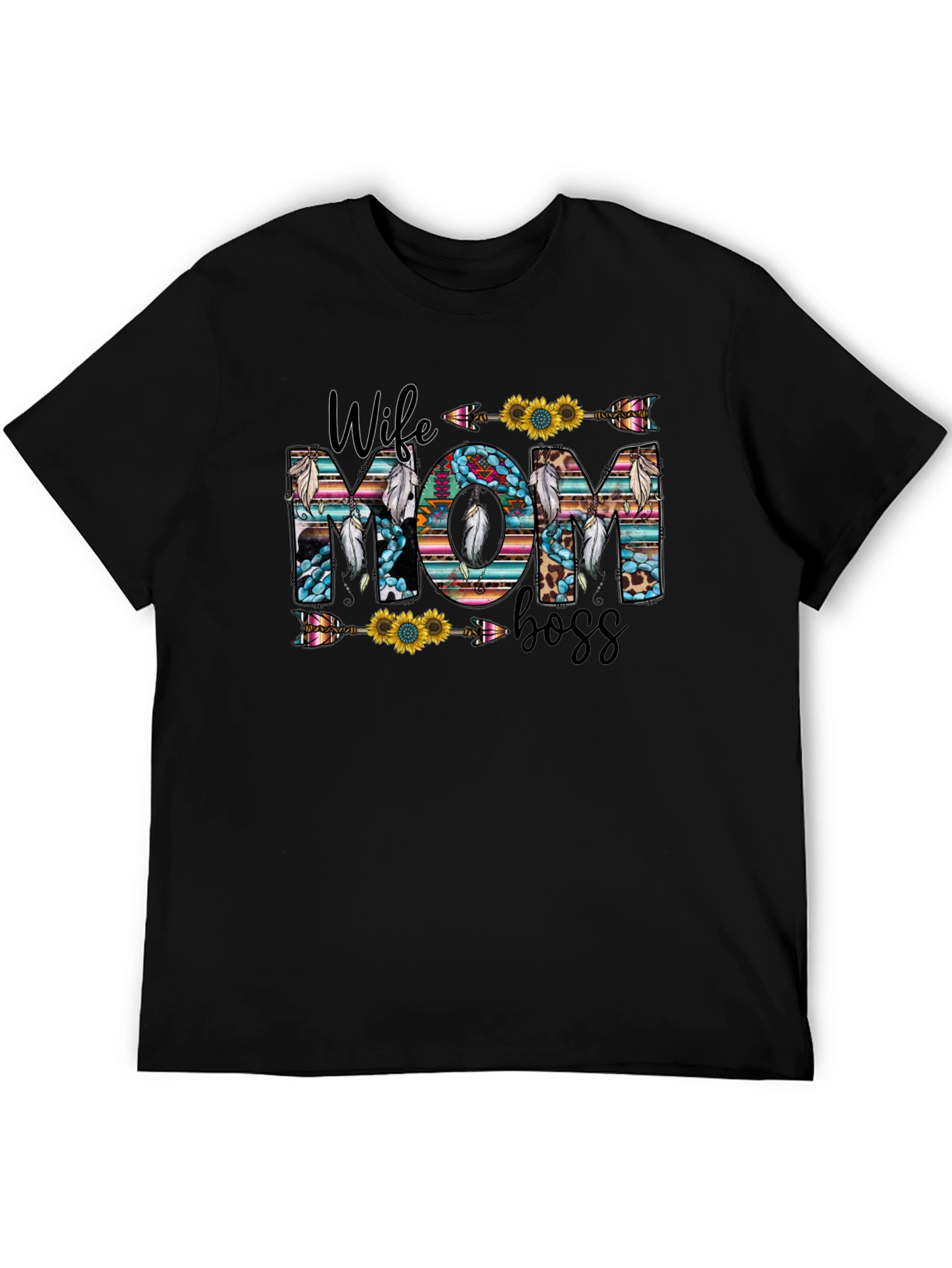 Camiseta Mujer Maravilla: Esposa Mamá y Jefa