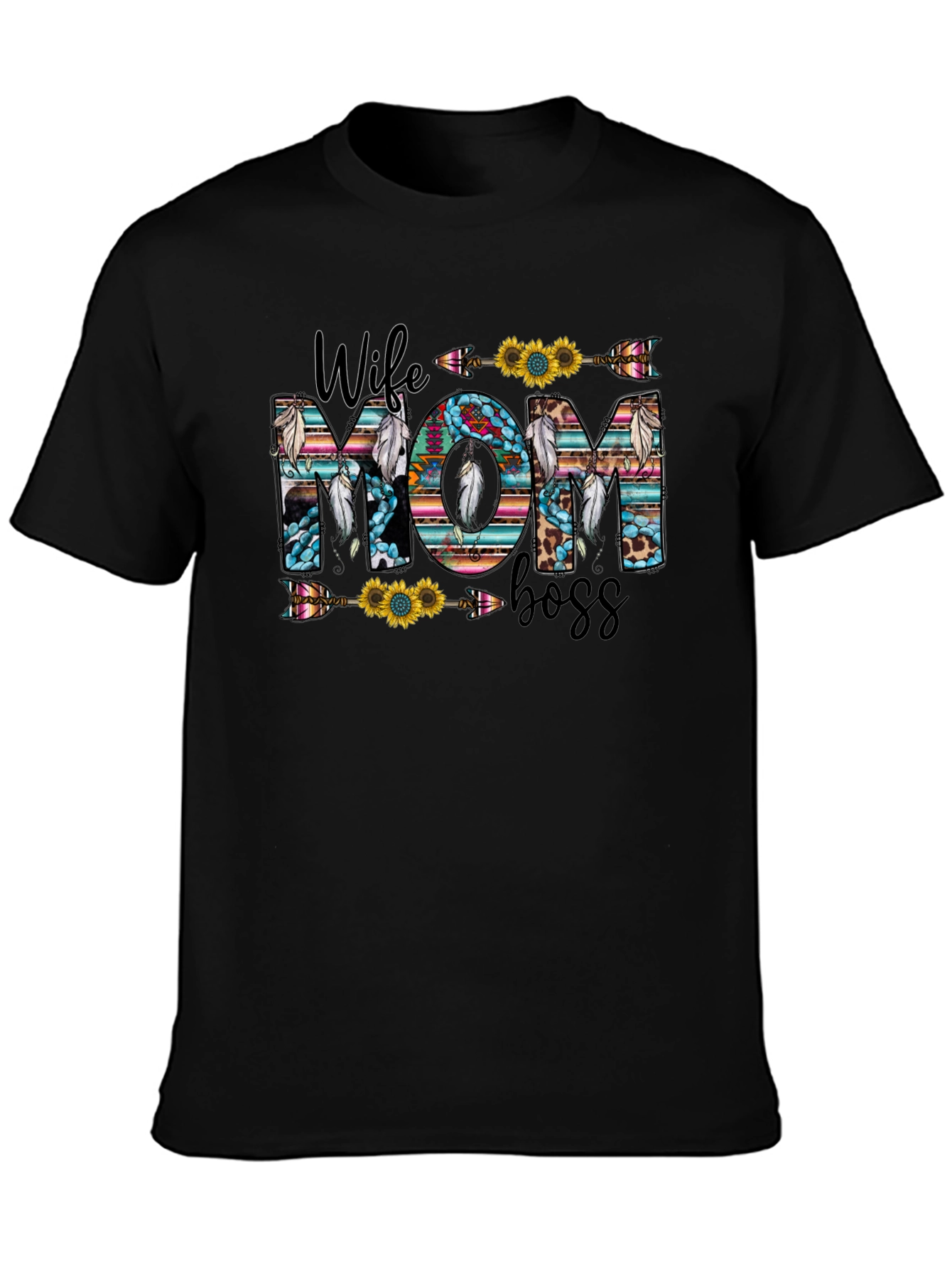 Camiseta Mujer Maravilla: Esposa Mamá y Jefa