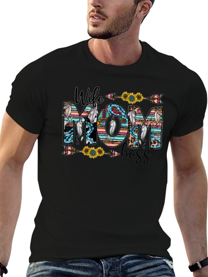 Camiseta Mujer Maravilla: Esposa Mamá y Jefa