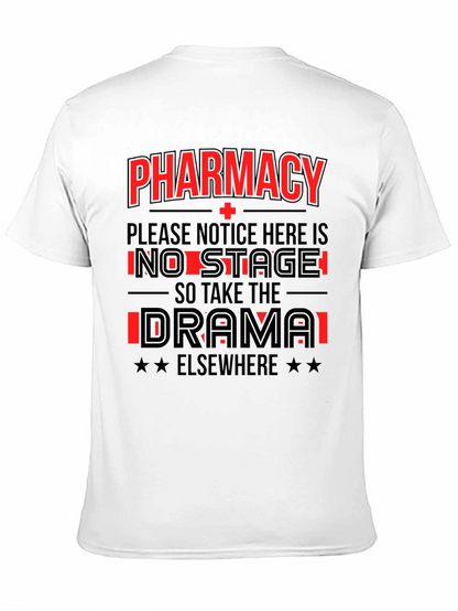 Camiseta Negra Pharmacy - No Drama