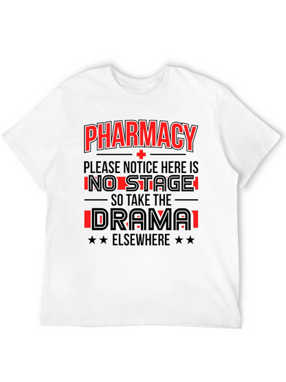 Camiseta Negra Pharmacy - No Drama