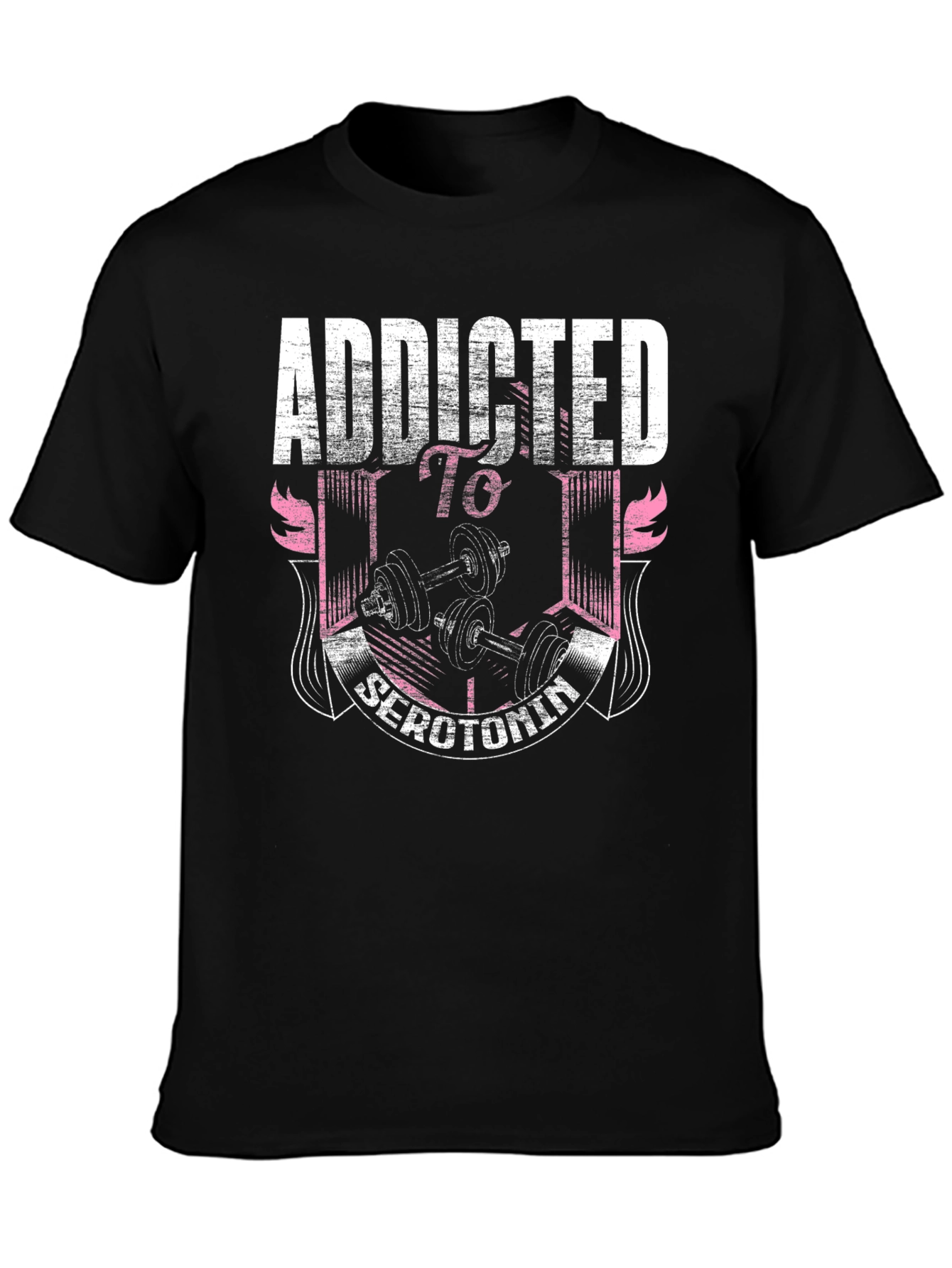 Camiseta Negra Adicto a la Serotonina