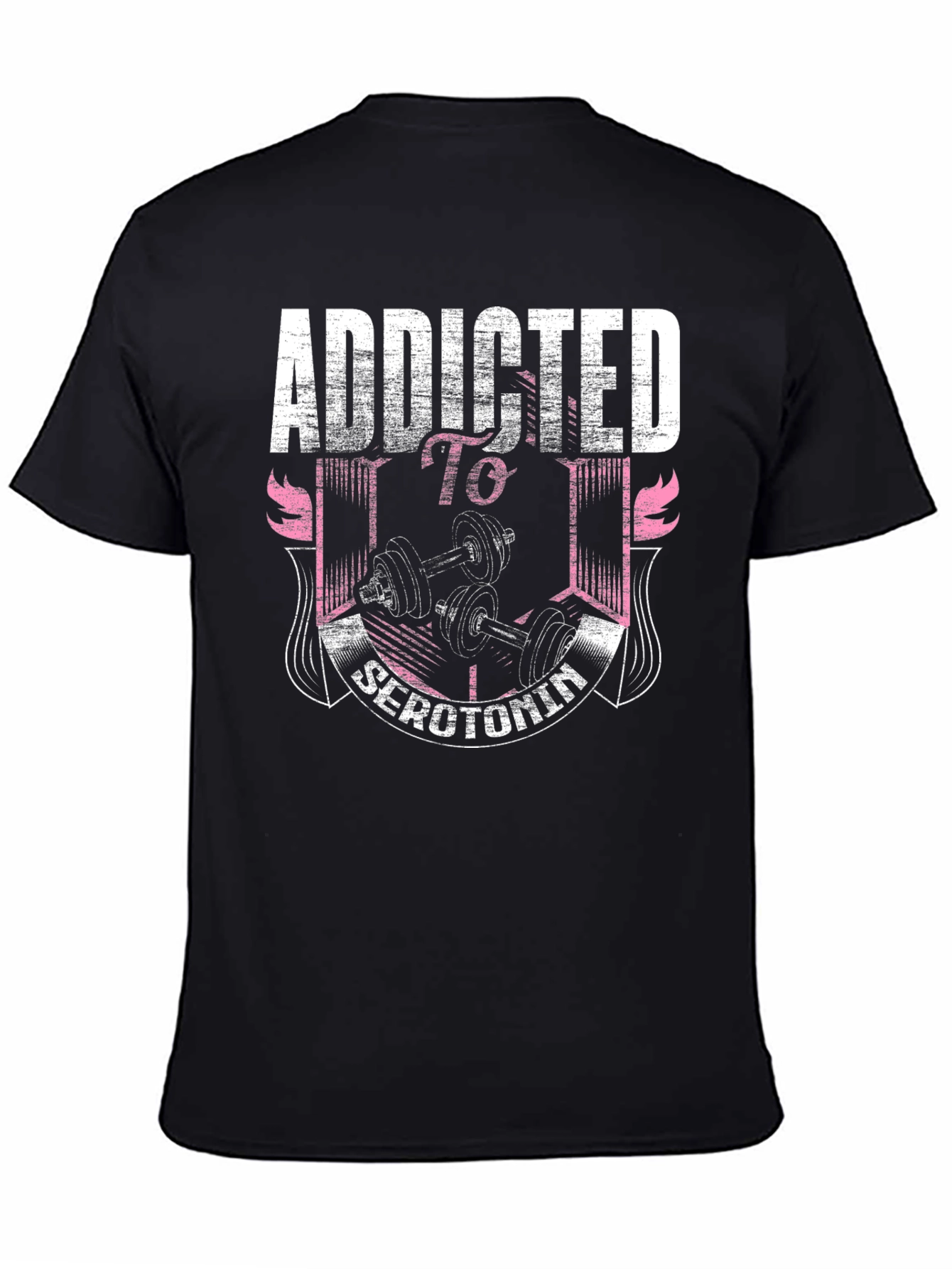 Camiseta Negra Adicto a la Serotonina