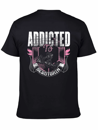 Camiseta Negra Adicto a la Serotonina