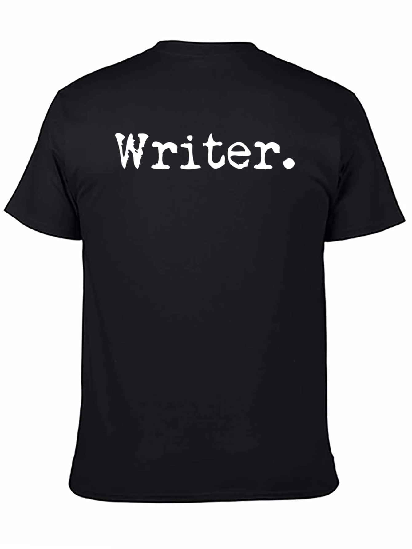 Camiseta Negra Writer para Escritores Creativos