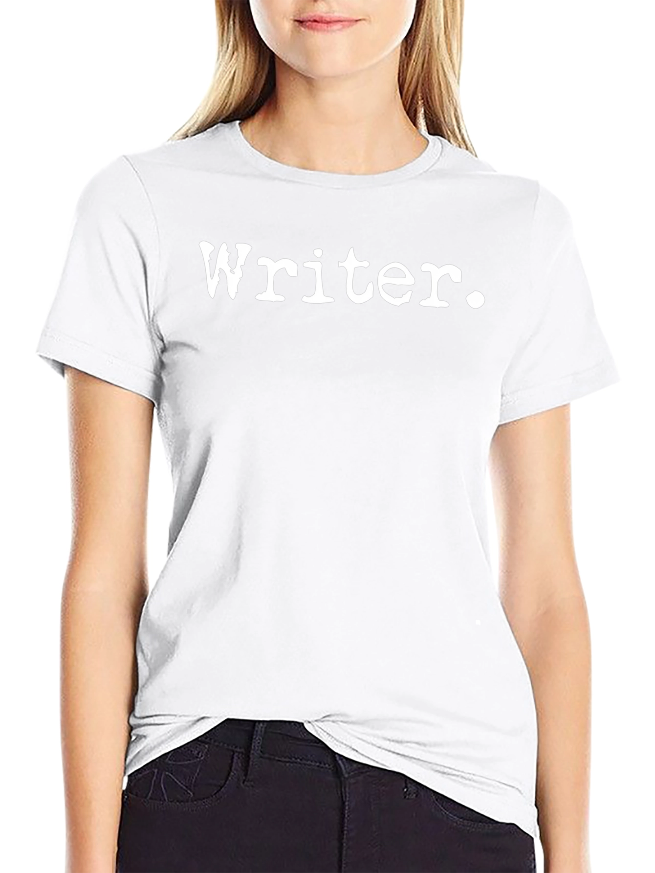 Camiseta Negra Writer para Escritores Creativos