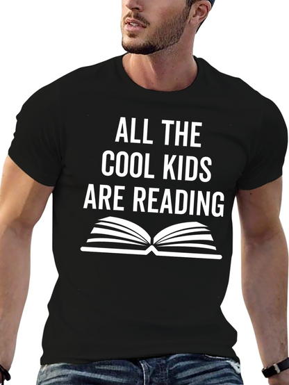 Camiseta Negra: Los Niños Guays Leen