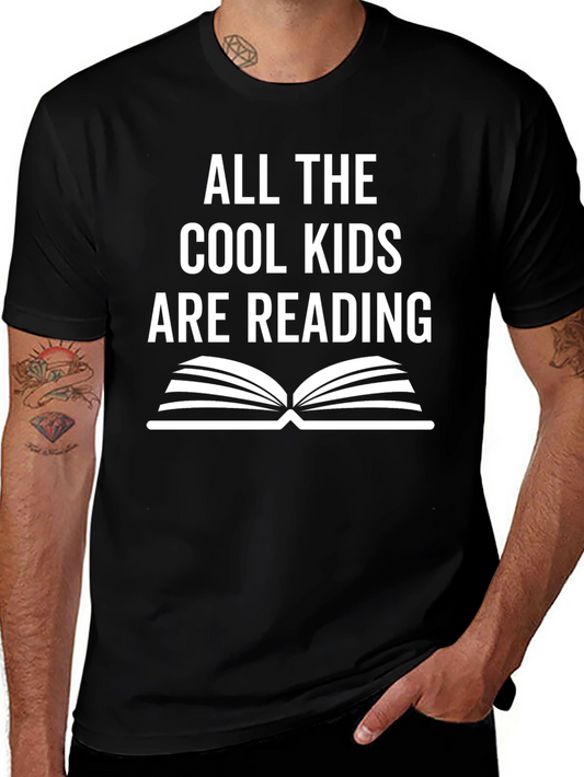 Camiseta Negra: Los Niños Guays Leen
