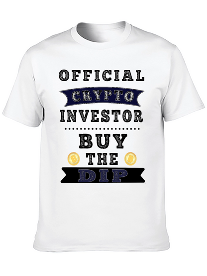 Camiseta Crypto Investor Buy the Dip