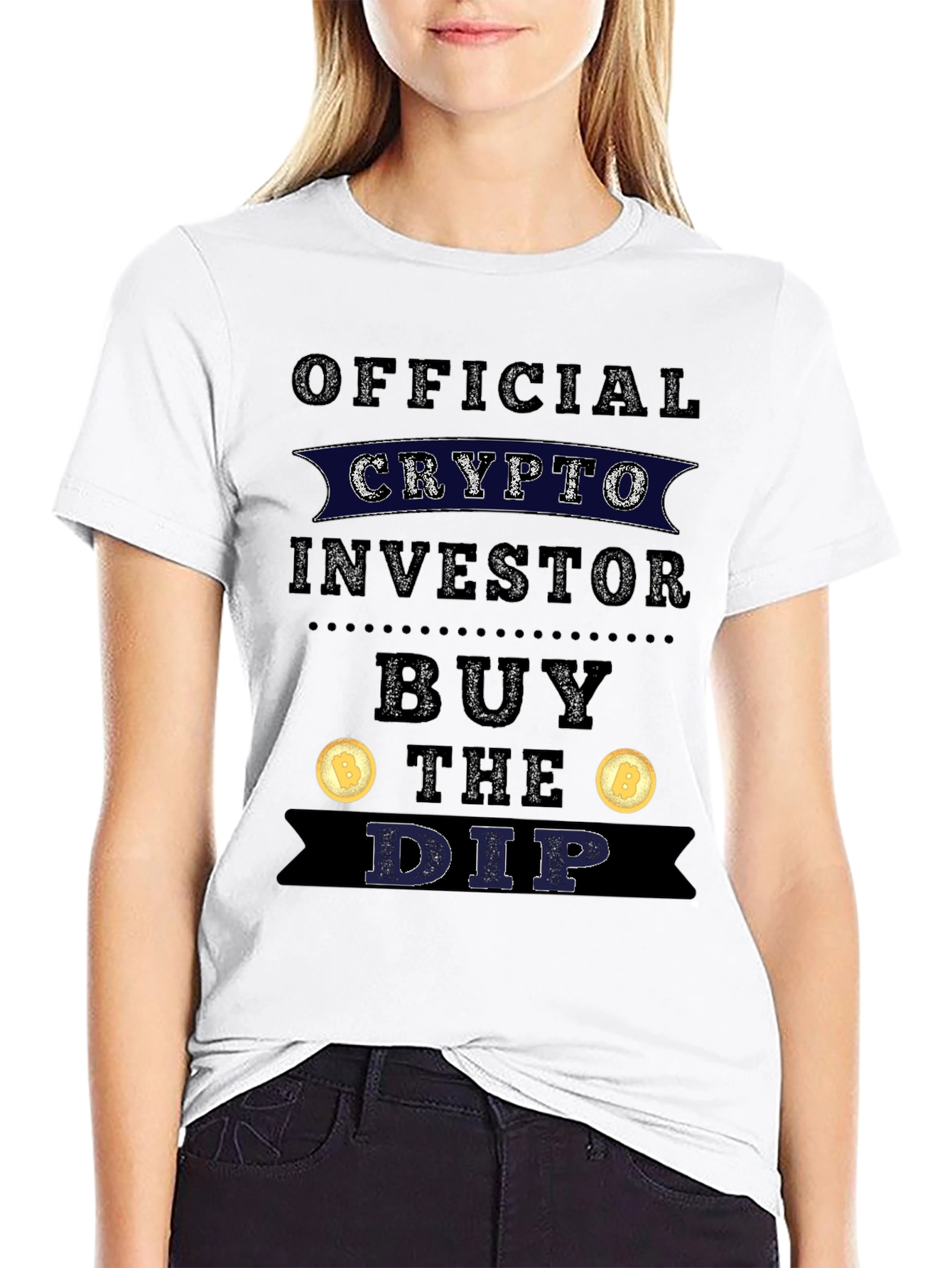 Camiseta Crypto Investor Buy the Dip